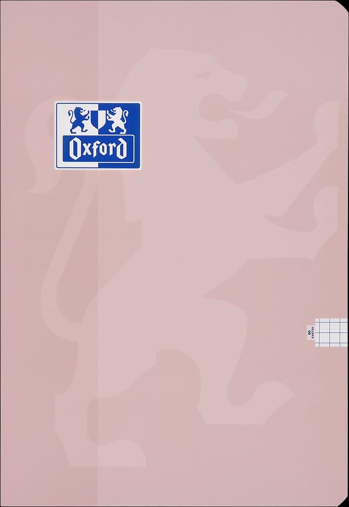 OXFORD Touch Pastel A5 60k w kratkę zestaw 5 sztuk